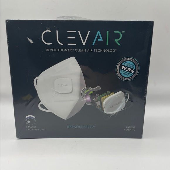 Clevair Air Purifier Mask Set - Picture 1 of 7